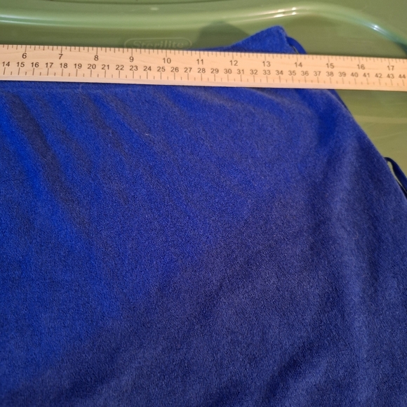 Express Blue Mini Skirt - Picture 3 of 4